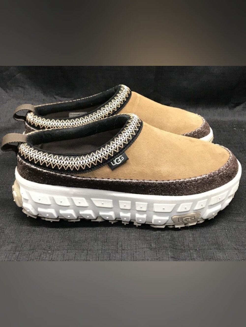 UGG® Venture Daze Clogs - Chestnut/Ceramic Size 11 Like New MSRP $149.9 - Picture 3 of 8